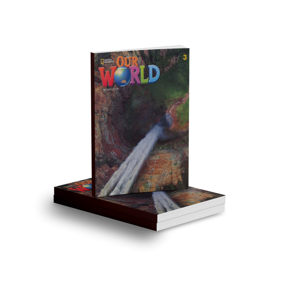 OUR WORLD AME 3 STUDENTS BOOK W/ SPARK STICKER CODE