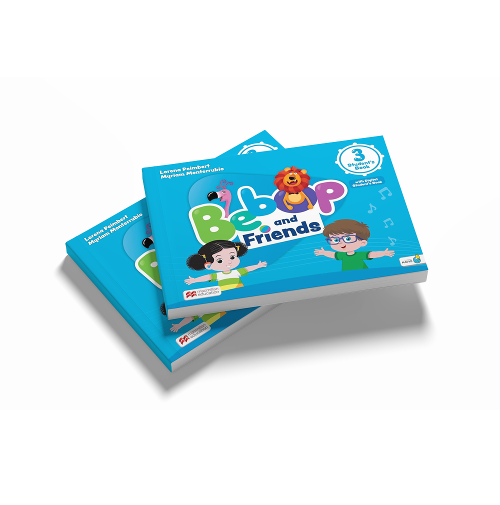BEBOP AND FRIENDS STUDENT'S BOOK 3 (SB with Navio APP and DSB)